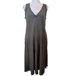 The North Face Keyhole Organic Cotton Gorpcore Green Tank Dress XL